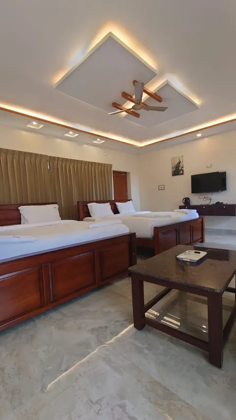 Family room interior view